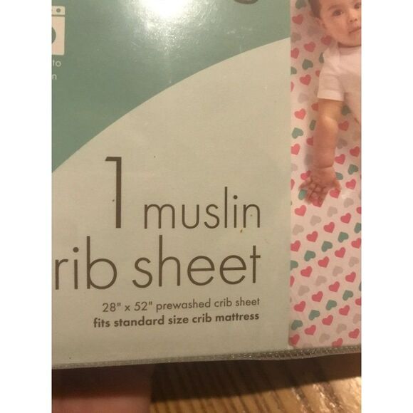 Aden + Anais Crib baby crib toddler Sheet muslin gray stars - Picture 3 of 7